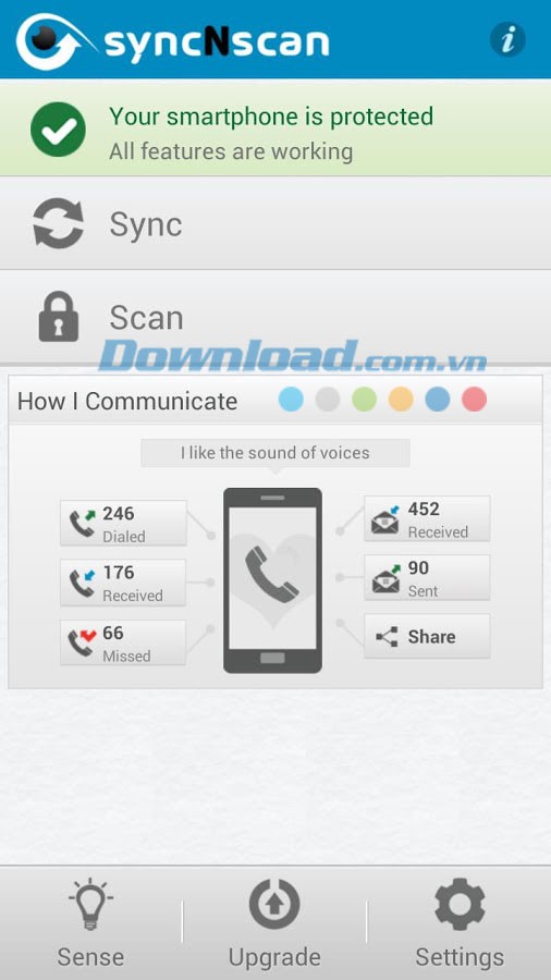 syncNscan for Android