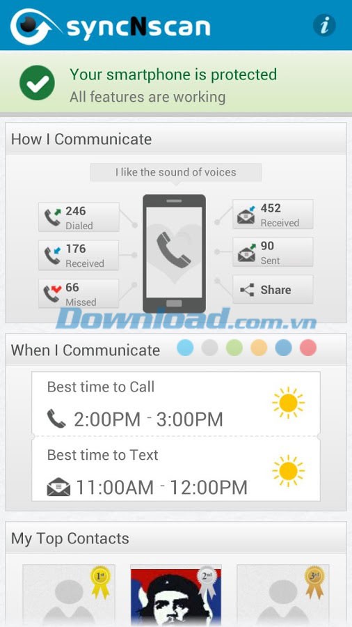 syncNscan for Android