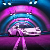 SYNTHALGIA: Retro Arcade Racing - Đua xe arcade bên bờ biển