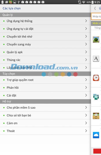 System app remover (ROOT) cho Android