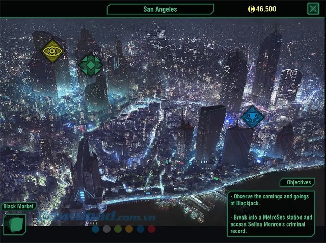 Thực hiện các nhiệm vụ để đạt được mục tiêu trong game chiến thuật thẻ bài cho máy tính System Crash