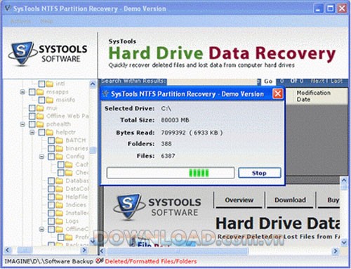 SysTools Hard Drive Data Recovery