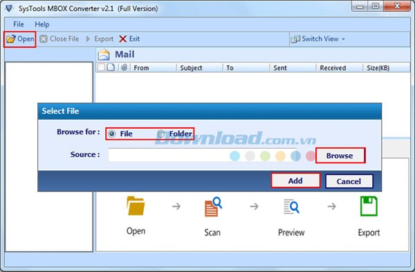 SysTools MBOX Converter