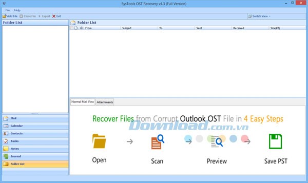 SysTools OST Recovery