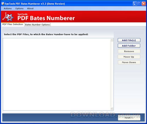 SysTools PDF Bates Numberer