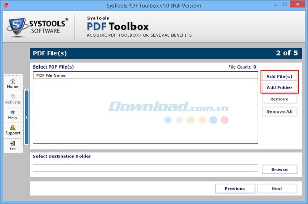 SysTools PDF Toolbox