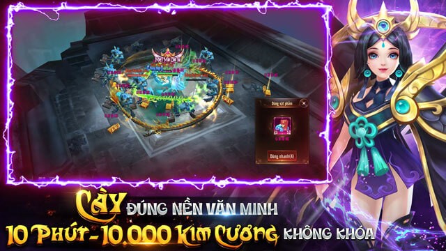 Cày đúng nền văn minh, nhận 10.000 kim cương chỉ với 10 phút