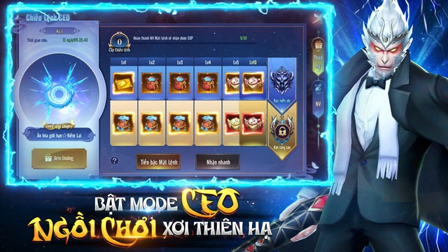 Bật mode CEO, ngồi chơi sở hữu nhiều trang bị