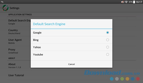 Tably Browser for Android