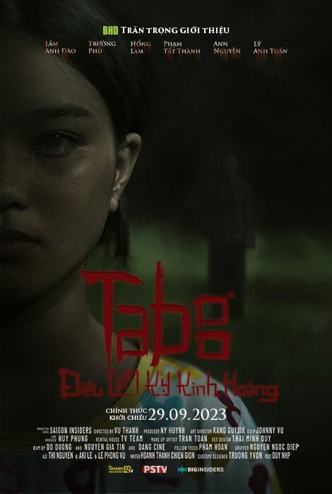 Poster phim Taboo - Điều Cấm Kỵ Kinh Hoàng