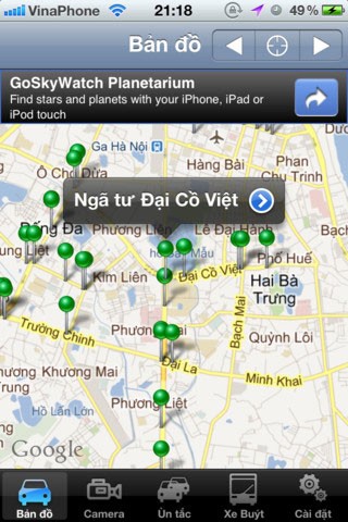 Tắc đường cho iPhone