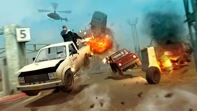 Cảm nhận bầu không khí nghẹt thở của các cuộc đua xe bắn súng khốc liệt