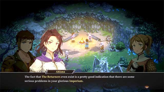 Tactics Returners là game nhập vai chiến thuật đồ họa Anime