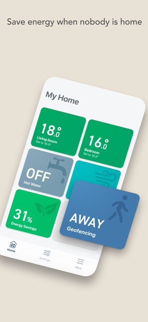 tado for iOS giúp tiết kiệm điện năng