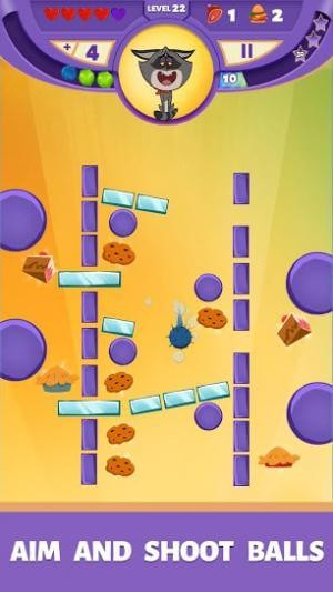 Taffy Feed the Kitty là game phong cách pinball