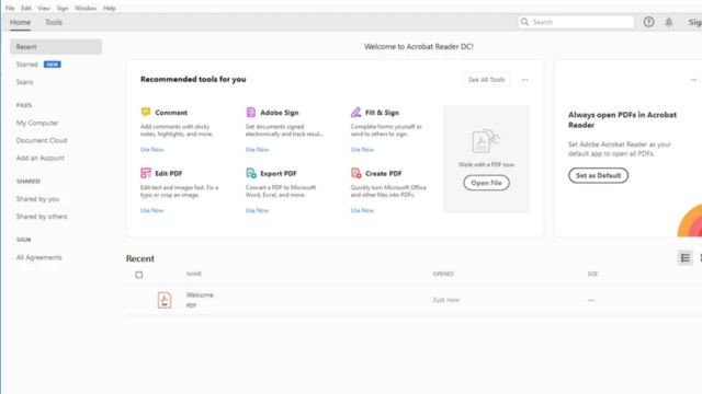 Kết nối với Adobe Document Cloud để tận dụng sức mạnh từ điện toán đám mây