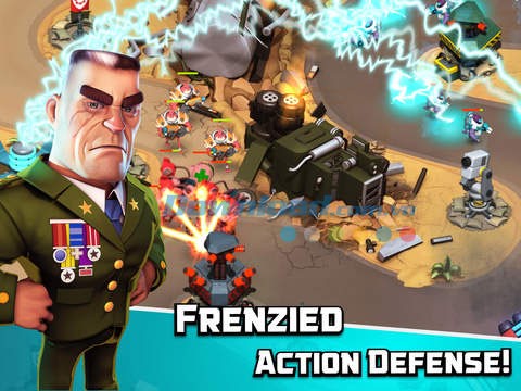 Alien Creeps TD cho iOS