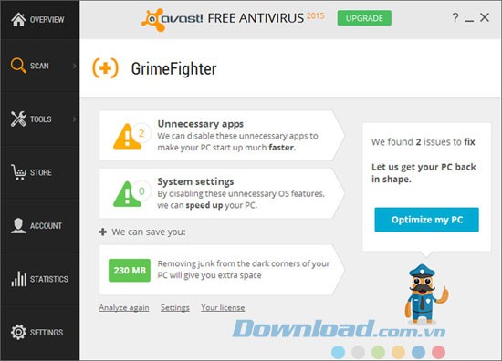 Avast GrimeFighter