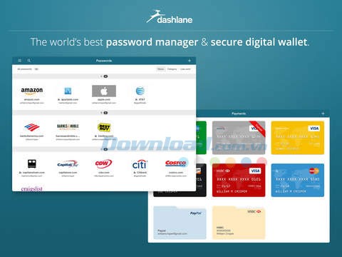 Dashlane cho iOS