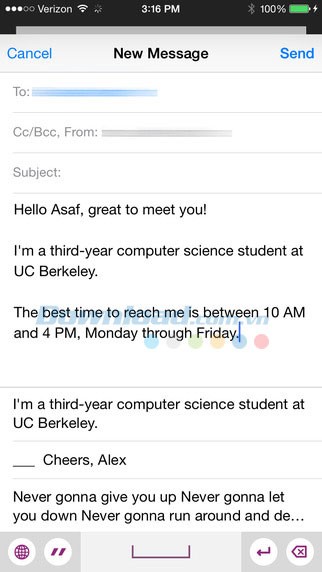 Ditto Keyboard cho iOS