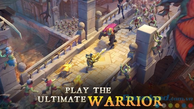 Nhập vai chiến binh dũng cảm