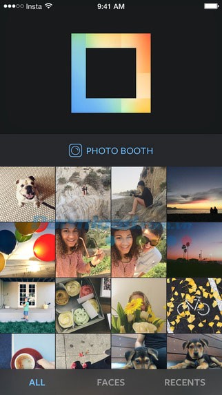 Layout from Instagram cho iOS