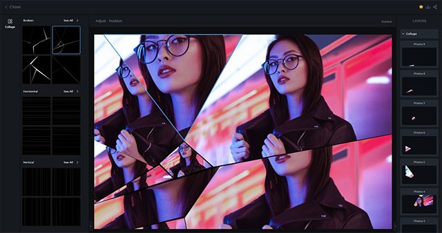 Ghép ảnh sáng tạo với tính năng Collage Maker của Pics Art