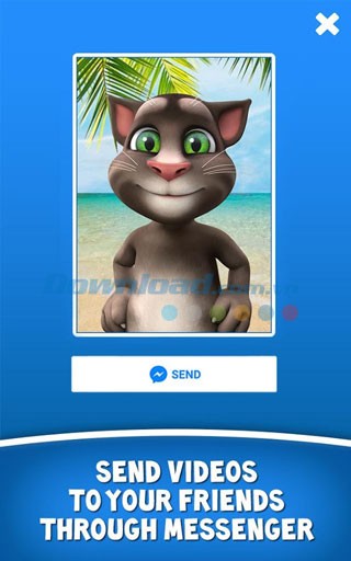 Talking tom for Messenger