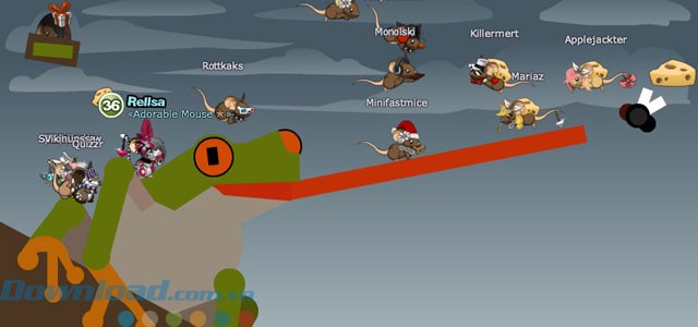 Mang phô mai về hang