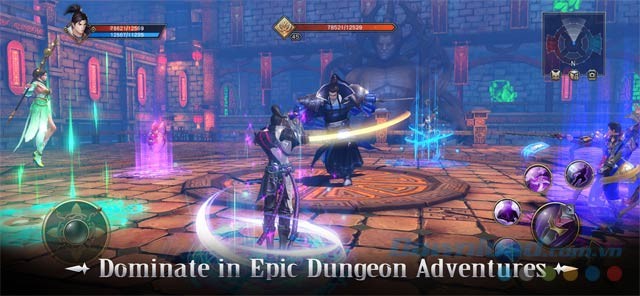 Thống trị trong cuộc phiêu lưu dungeon