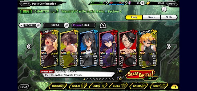 Tập hợp lực lượng và bắt đầu trận chiến