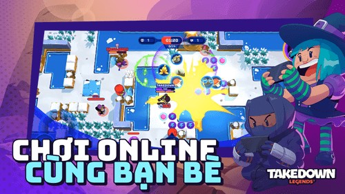 Chơi online cùng với bạn bè