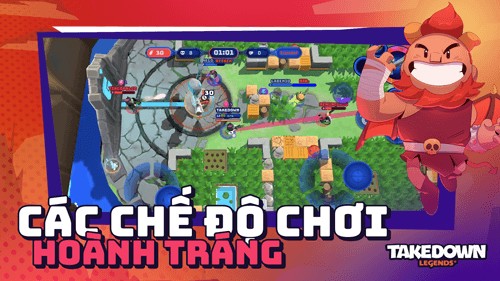 Nhiều chế độ chơi hoàng tráng