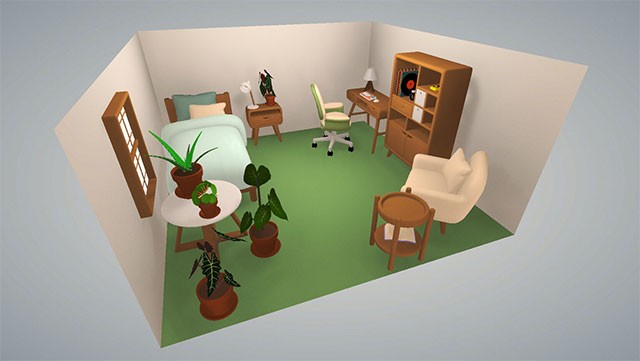 Trang trí căn hộ ảo bằng rất nhiều món đồ theo nhiều phong cách khác nhau