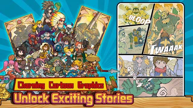 Đồ họa hoạt hình quyến rũ, mở khóa các câu chuyện thú vị