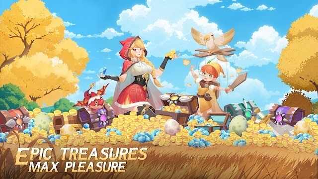 Kho báu hoành tráng đang chờ bạn thu thập