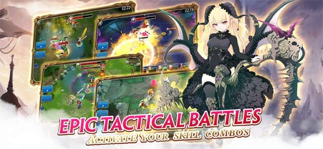 Kích hoạt chuỗi combo kỹ năng uy lực trong các cuộc chiến chiến thuật