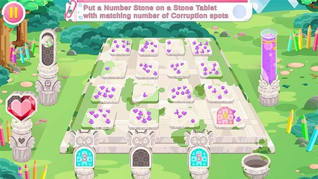 Chinh phục các bàn chơi từ dễ đến khó trong Tales of Mathasia game