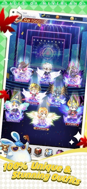 Kho trang phục phong phú và độc đáo