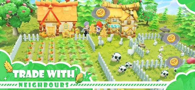 Trao đổi hàng hóa với hành xóm để nhận được nhiều lợi ích