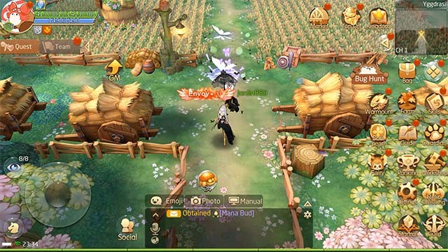 Phiêu lưu khám phá thế giới mở, săn quái và chiến đấu trong game MMORPG miễn phí - Tales of Wind