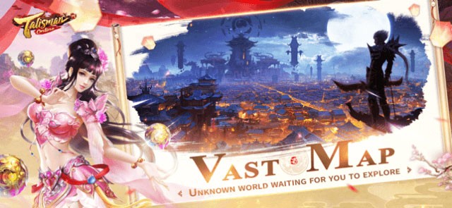 Bản đồ thế giới giả tưởng rộng lớn cho bạn khám phá