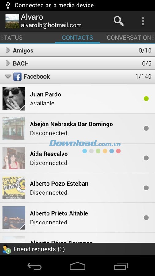Talkdroid Messenger Free for Android