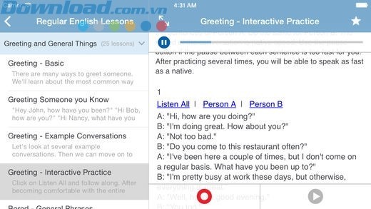 Kịch bản đa dạng thuộc nhiều chủ đề khác nhau