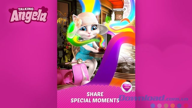 Chia sẻ khoảnh khắc với bạn bè