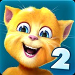 Talking Ginger 2 for Android - Download Game Mèo Ginger Nhại Tiếng