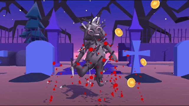 Chăm sóc và chơi cùng mèo Joe trong game Talking Joe - Kick Evil Cat