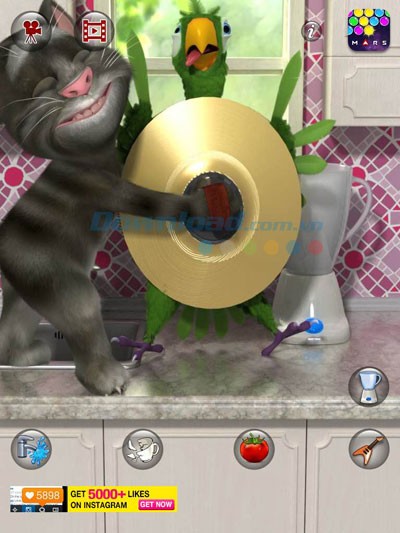 Talking Pierre the Parrot cho iPad