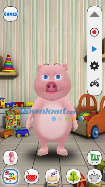 Talking Pig Oinky cho iOS