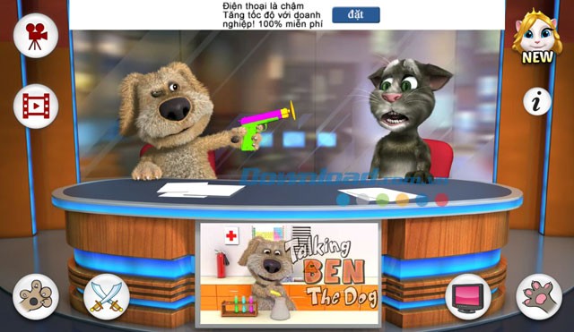 Talking Tom & Ben News cho Android